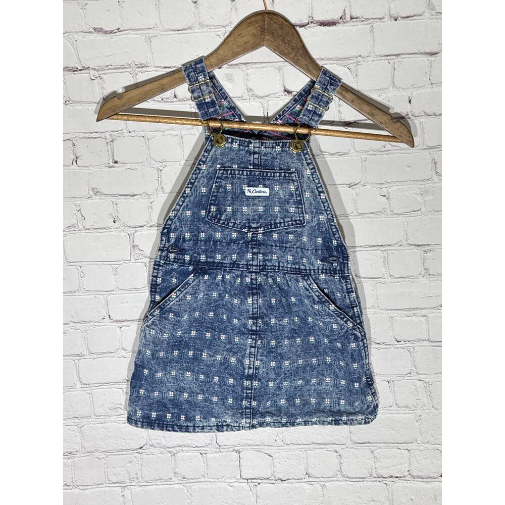 Vintage Carter Denim Floral Dress